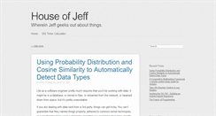 Desktop Screenshot of houseofjeff.com